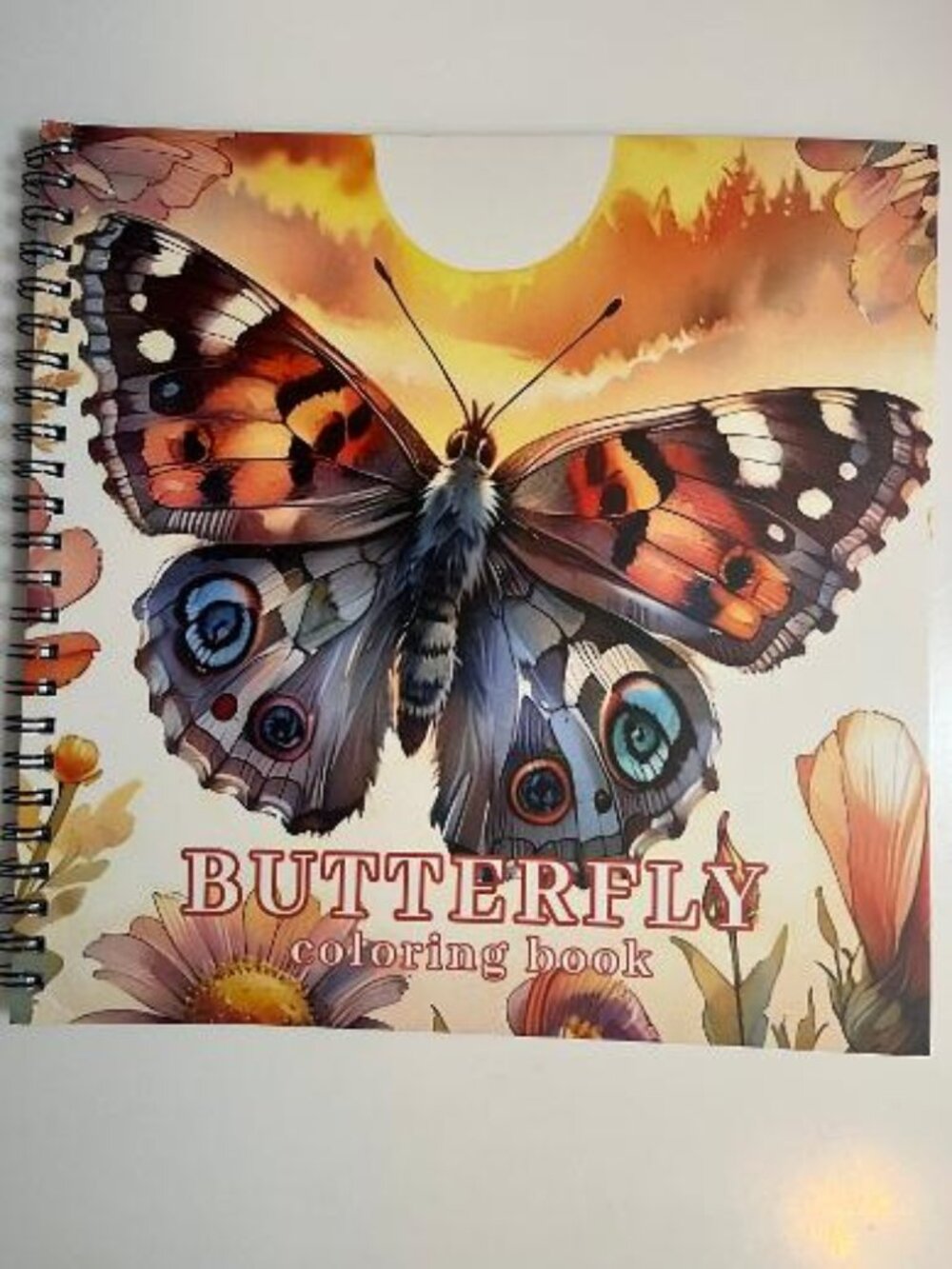 #COLOR-5 Butterfly Adult Coloring Book